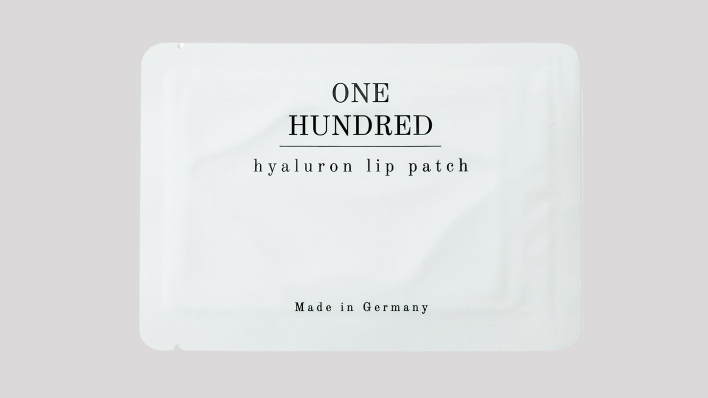 HYALURON LIP PATCHES - Kombination aus Hyaluron und Niacinamiden