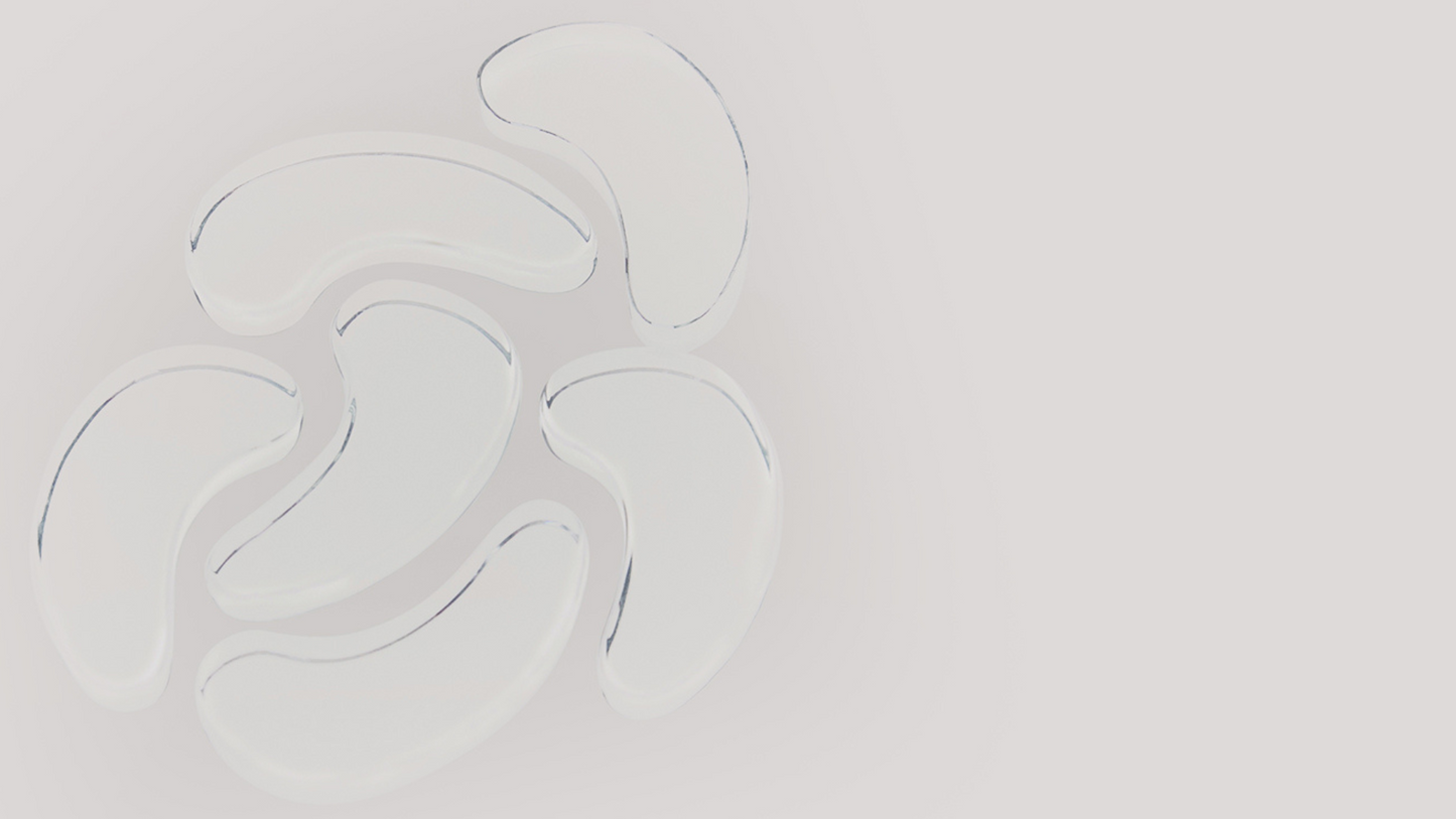 HYALURON EYE PATCHES mit Arginin, Aloe Vera, Vitamin B6, Aminosäuren und Antioxidantien