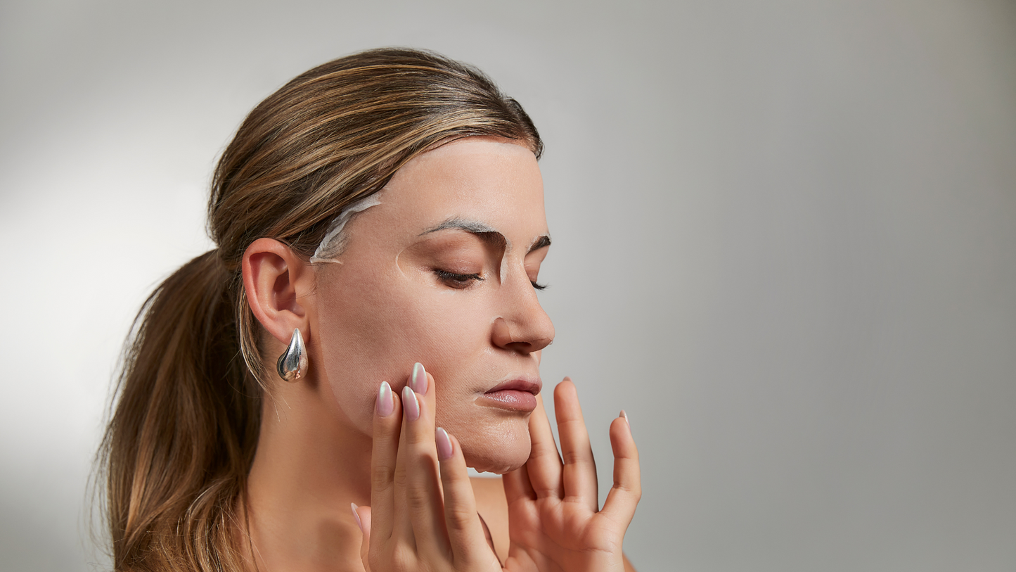 Hyaluron Gesichtsmaske mit Aloe Vera und stabilisiertes Urea