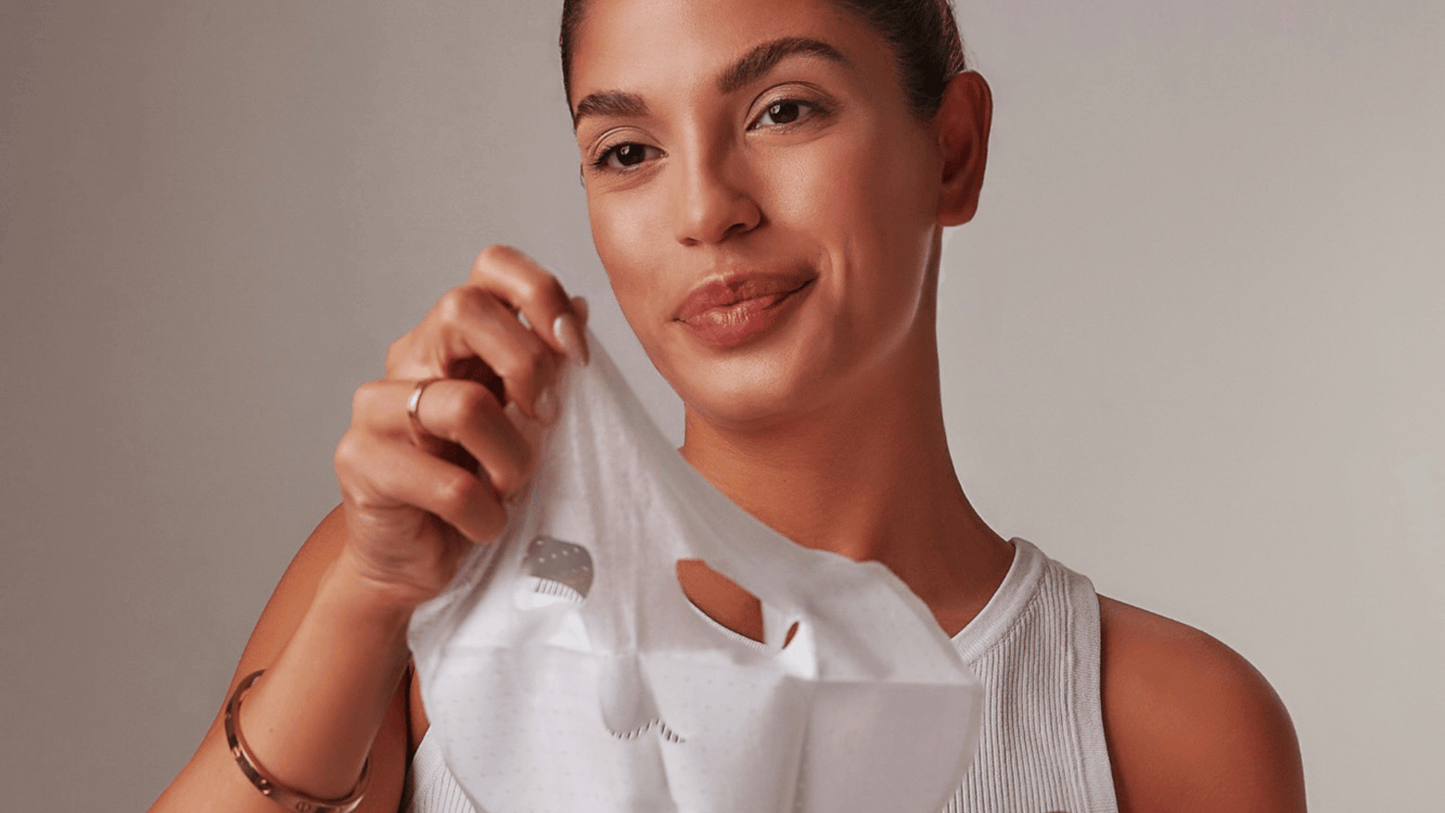 Hyaluron Gesichtsmaske mit Aloe Vera und stabilisiertes Urea